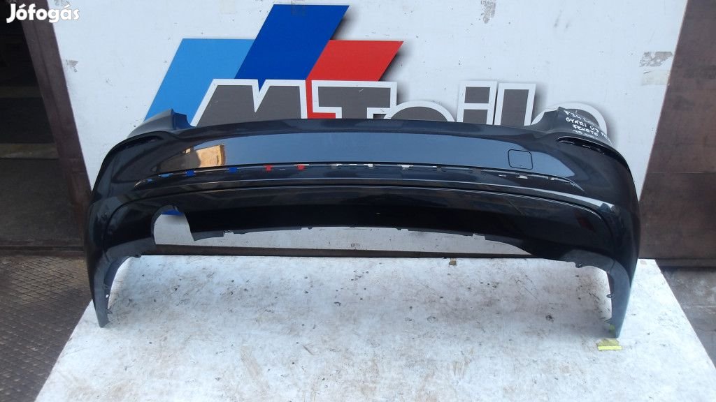 GYÁRI ÚJ BMW F34 LCI GT HÁTSÓ LÖKHÁRÍTÓ FÉNYEZVE FEKETE